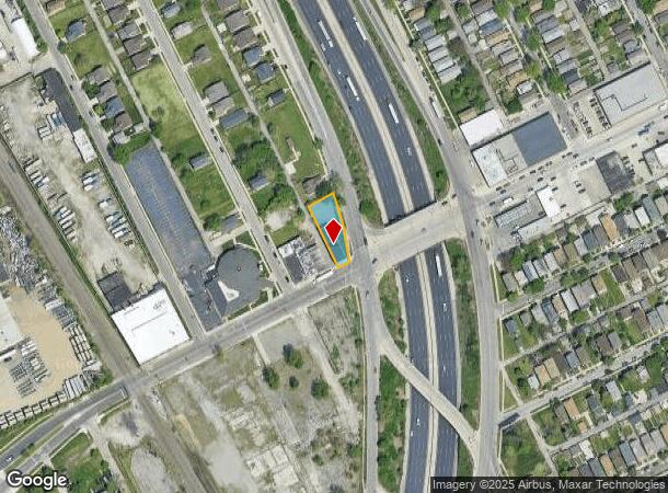 1825 Caniff St, Hamtramck, MI Parcel Map