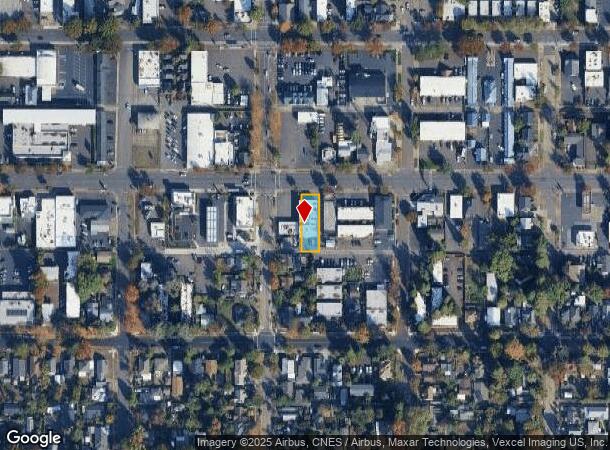  1274 W 7Th Ave, Eugene, OR Parcel Map