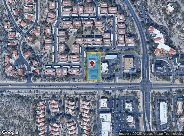  6855 E Sunrise Dr, Tucson, AZ Parcel Map