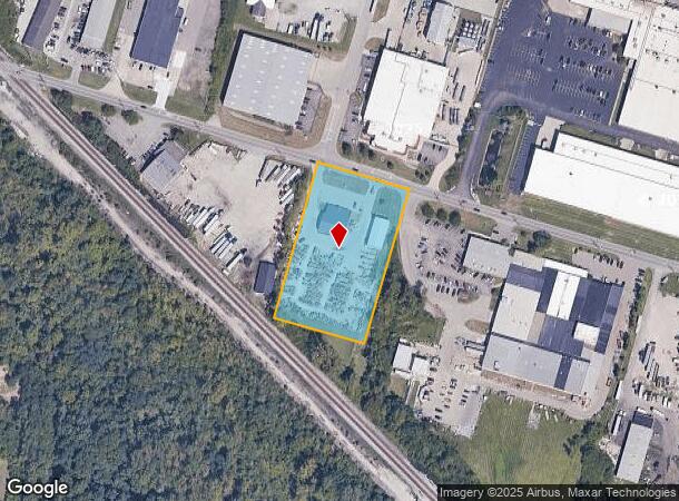  2923 Symmes Rd, Fairfield, OH Parcel Map