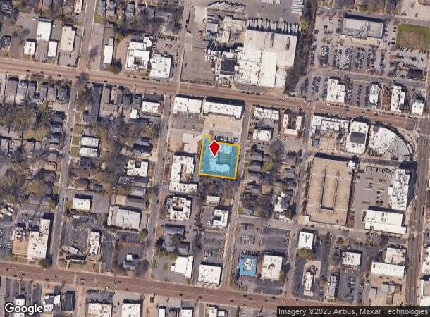 21 Diana St, Memphis, TN Parcel Map