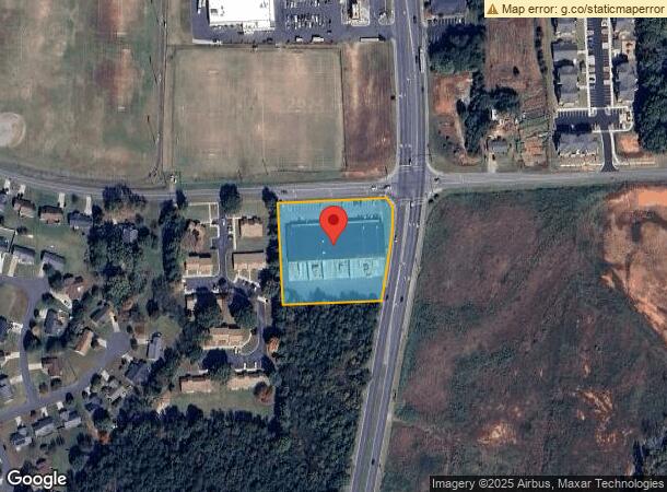  1222 Emmanuel Church Rd, Conover, NC Parcel Map