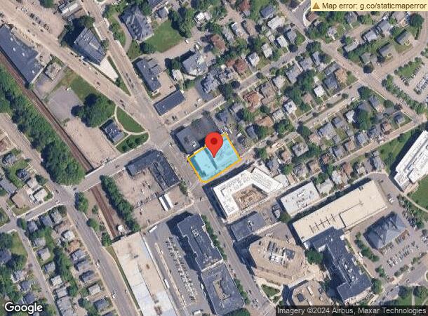  1170 Hancock St, Quincy, MA Parcel Map