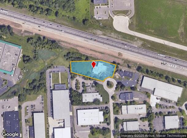  28065 Oakland Oaks Ct, Wixom, MI Parcel Map