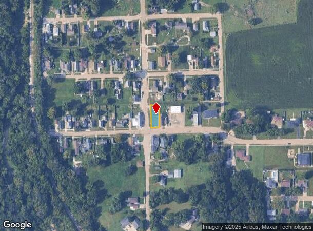  416 Chestnut St, Dalzell, IL Parcel Map