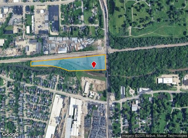  679 E Washington St, Joliet, IL Parcel Map