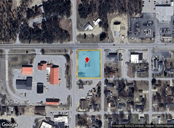  810 N Birch St, Kalkaska, MI Parcel Map