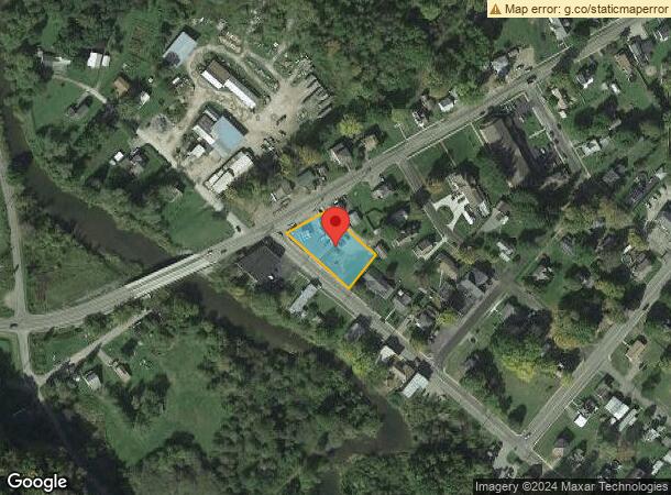  109 S Oswayo St, Shinglehouse, PA Parcel Map