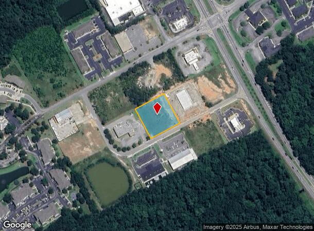 606 Towne Park Dr W, Rincon, GA Parcel Map