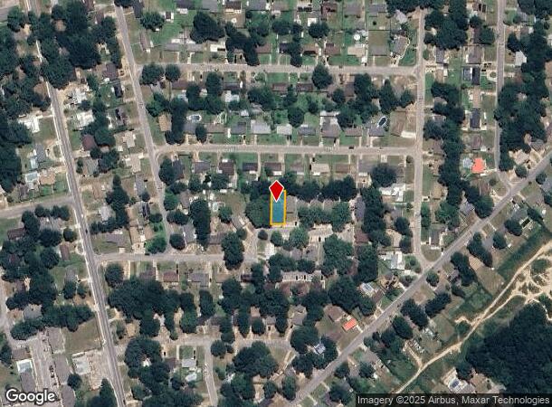 7144 Pearson Rd, Pensacola, FL Parcel Map