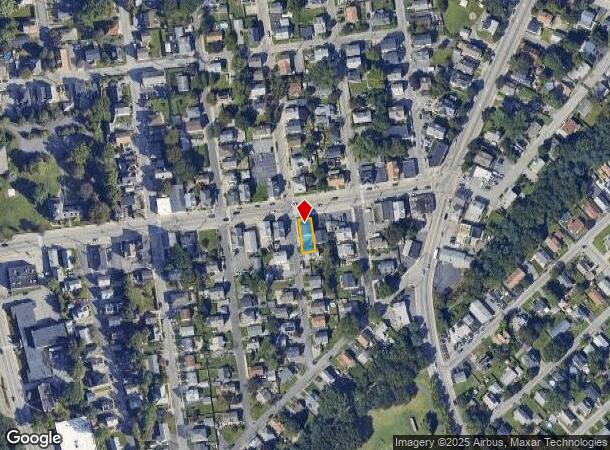 1302 Cranston St, Cranston, RI Parcel Map