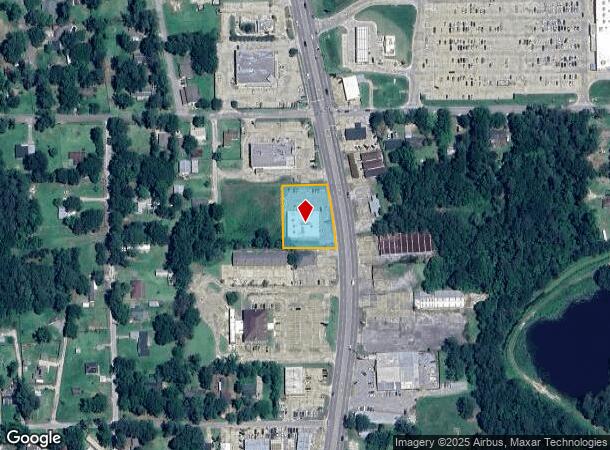  1275 N Main St, Vidor, TX Parcel Map