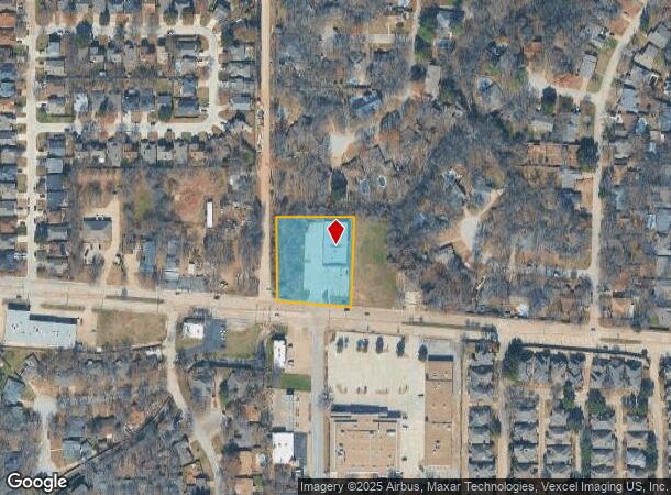  4901 W Arkansas Ln, Arlington, TX Parcel Map