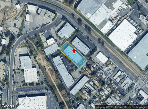  15823 Monte St, Sylmar, CA Parcel Map