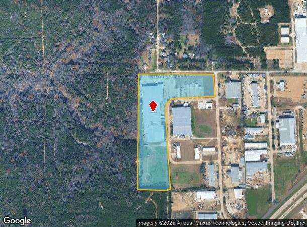  621 Hall St, Cedar Hill, TX Parcel Map