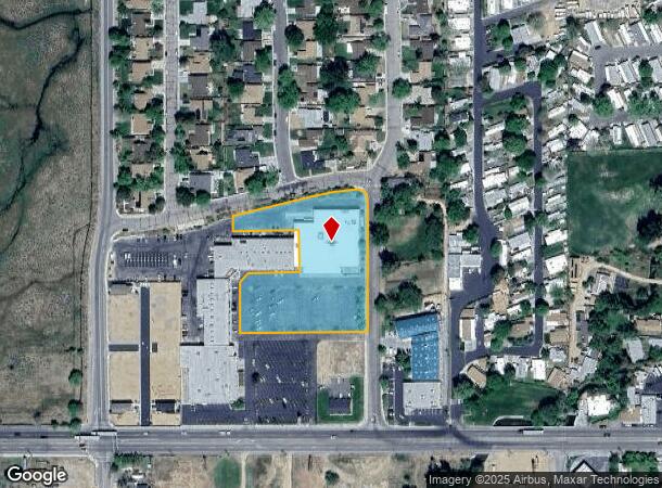 1375 Rocking W Dr, Bishop, CA Parcel Map