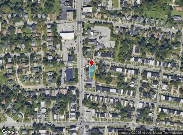 503 Radnor Ave, Baltimore, MD Parcel Map