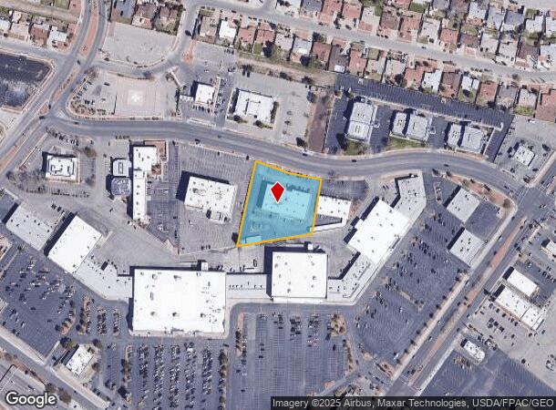  10470 Vista Del Sol Dr, El Paso, TX Parcel Map