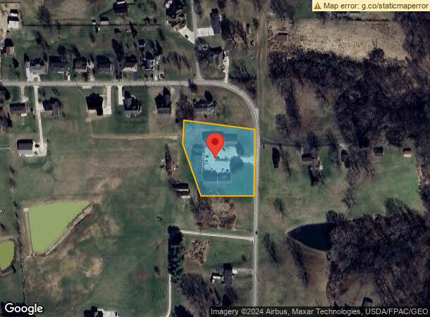  1345 Shela Blvd, Portsmouth, OH Parcel Map