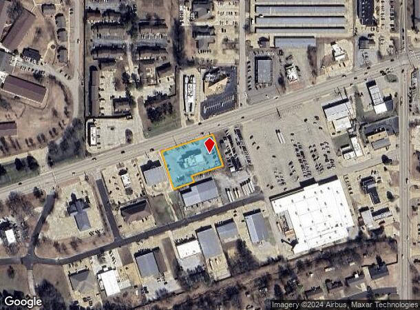  2609 W Main St, Tupelo, MS Parcel Map