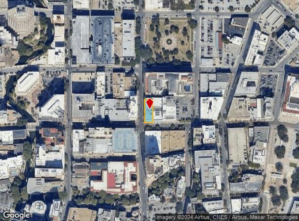  600 Navarro St, San Antonio, TX Parcel Map