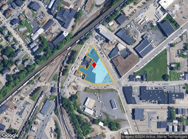  4 Quinsigamond Ave, Worcester, MA Parcel Map