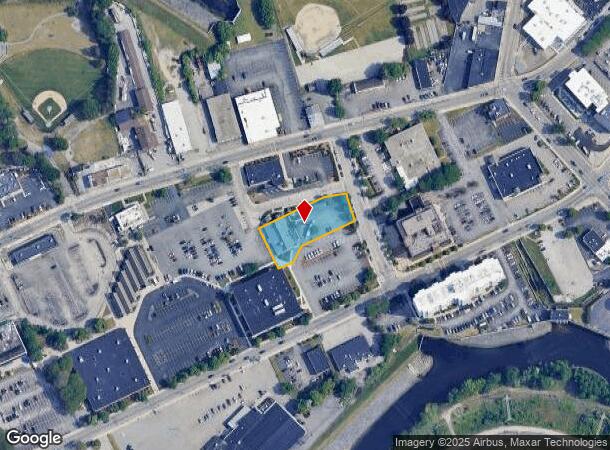 490 Clinton St, Woonsocket, RI Parcel Map