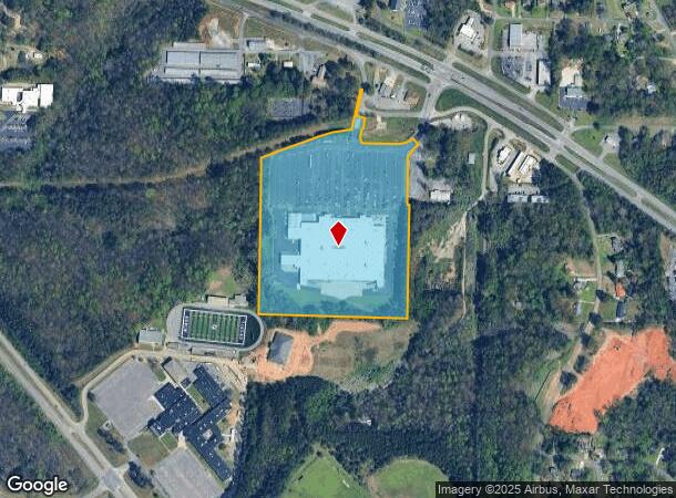 2473 Hackworth Rd, Birmingham, AL Parcel Map