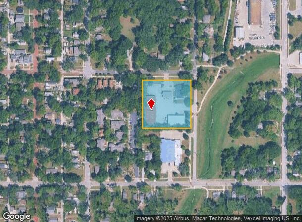 815 E 12Th St, Lawrence, KS Parcel Map