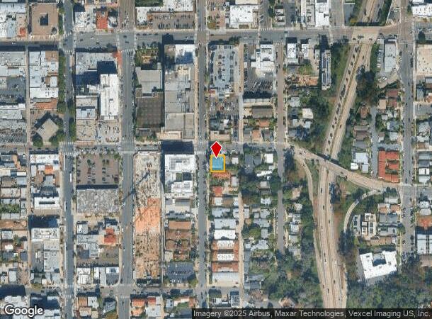  701 Robinson Ave, San Diego, CA Parcel Map