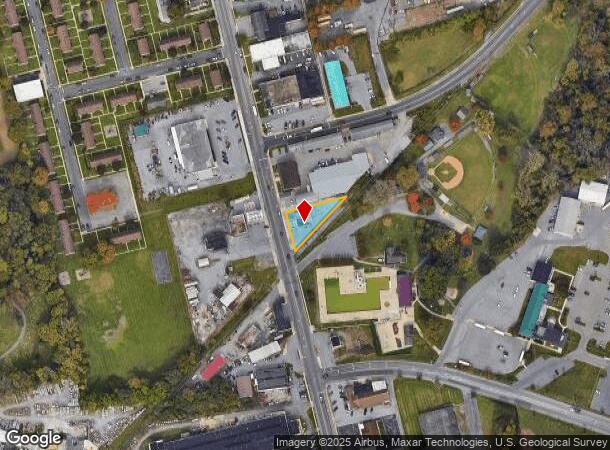  724 Frederick St, Hagerstown, MD Parcel Map