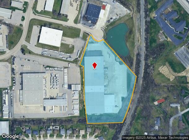 2515 Charleston Pl, Fort Wayne, IN Parcel Map