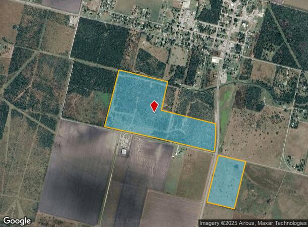 Barber & Highway 35 S, Tivoli, TX Parcel Map