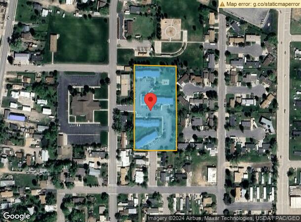  212 Birch St, Evanston, WY Parcel Map