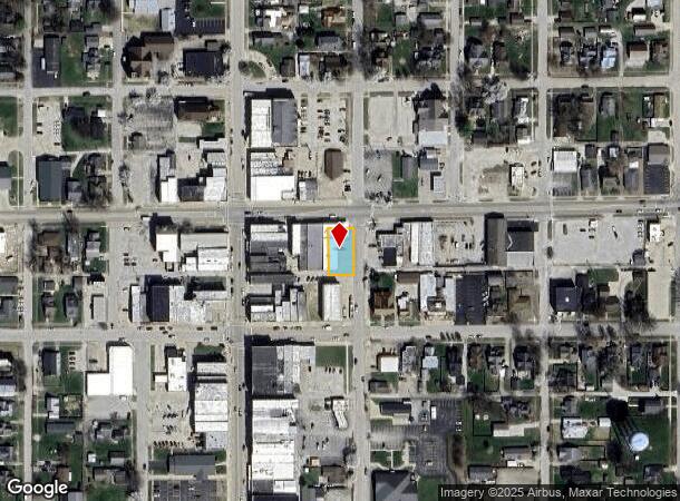 Ne A St, Linton, IN Parcel Map