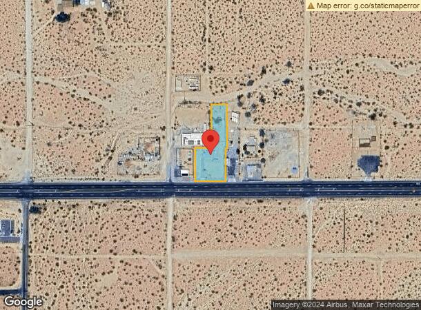  61030 29 Palms Hwy, Joshua Tree, CA Parcel Map