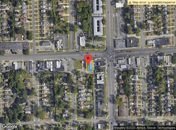  15535 W Mcnichols Rd, Detroit, MI Parcel Map