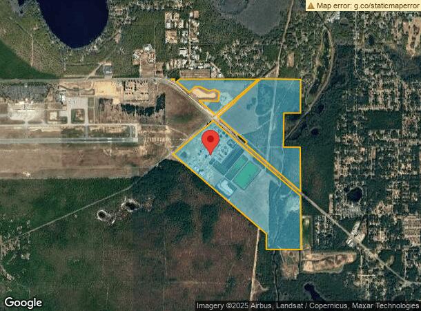  4500 Capital Cir Sw, Tallahassee, FL Parcel Map