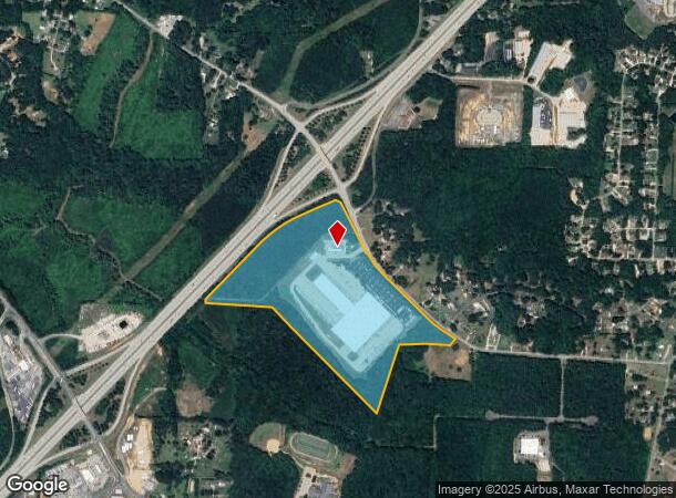 1315 Peach Orchard Rd, Salisbury, NC Parcel Map
