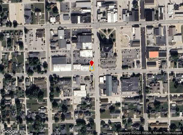  136 S Main St S, Tipton, IN Parcel Map