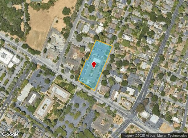  200 Middlefield Rd, Menlo Park, CA Parcel Map