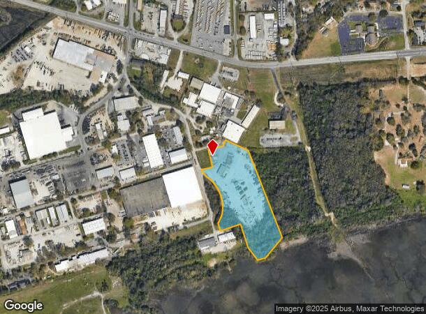 4185 Chitwood Dr, North Charleston, SC Parcel Map