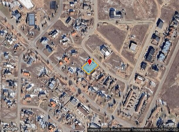  81 Gillaspey Ave, Crested Butte, CO Parcel Map