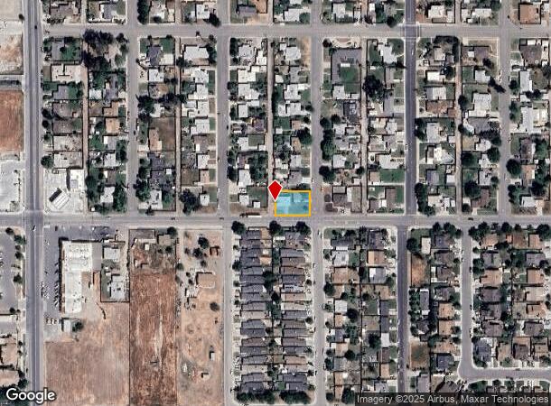  1728 Estes Ave, Corcoran, CA Parcel Map