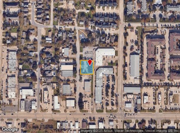  130 Central Ave, Grapevine, TX Parcel Map