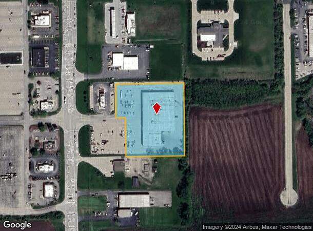  1801 S West Ave, Freeport, IL Parcel Map