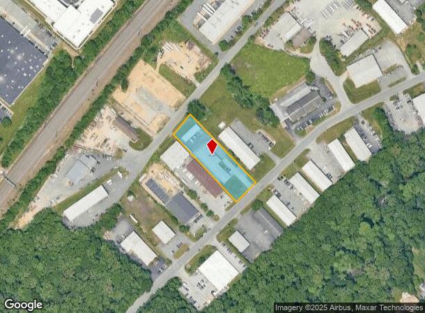 123 Sandy Dr, Newark, DE Parcel Map