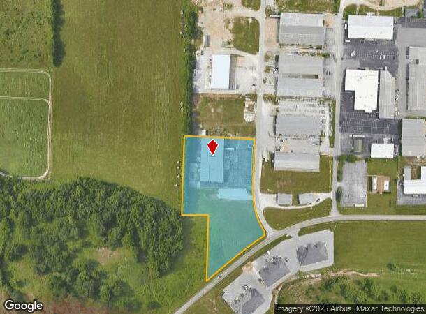 2129 N Bristol Ln, Nixa, MO Parcel Map