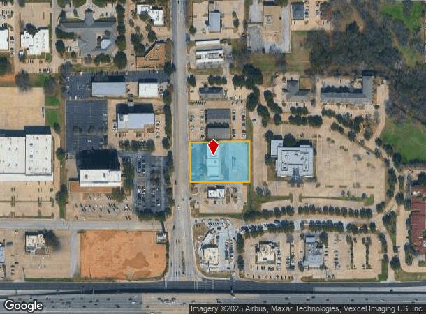 1904 Central Dr, Bedford, TX Parcel Map