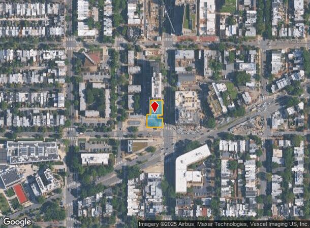  1710 7Th St Nw, Washington, DC Parcel Map